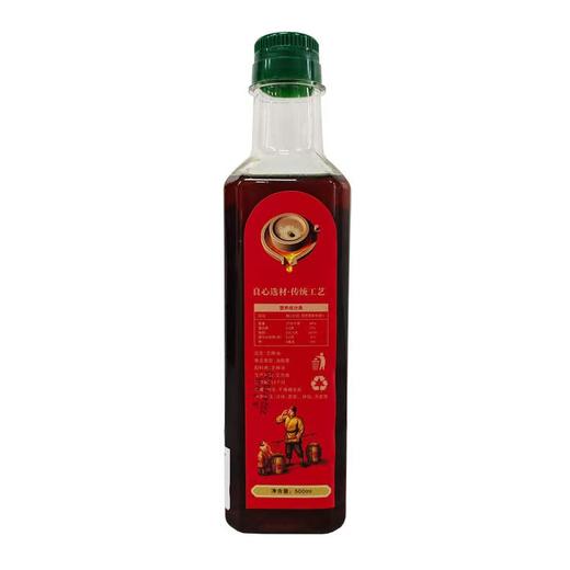 万里山小磨香油（芝麻油）500ml/瓶（2瓶/5瓶） 商品图1