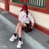 Adidas阿迪达斯CNY HOODED SWEATSHIRT 蛇年双面针织运动休闲连帽卫衣套头衫连帽卫衣JZ1638 商品缩略图8