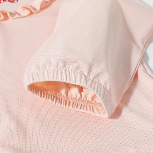 迪士尼2025春夏新款女童轻薄外套米妮印花网眼透气冰皮遮阳踏青外套 商品图8