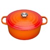 法国进口（Le Creuset）酷彩铸铁锅圆形22cm3.3L经典橘色 商品缩略图0