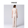 VIMAGE纬漫纪舒适宽松高级感松弛高腰阔腿休闲裤2025春季新款V2305931 商品缩略图4