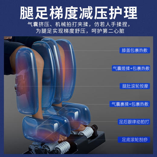 西屋（Westinghouse）按摩椅家用太空舱全身按摩沙发全自动揉捏按摩仪_S900 商品图5