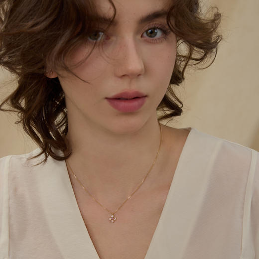 ARSIS银饰｜秘密花园系列 四叶草项链 商品图5