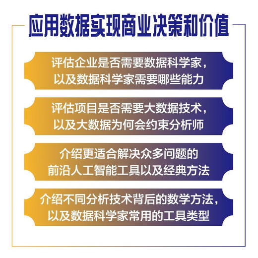 数据科学商业实战：全面讲解商业领域中的数据处理、机器学习和人工智能 商品图3