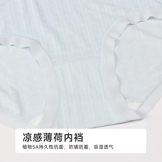 都市丽人薄透丝滑薄透丝滑系列锦提花平角裤LKH5E9 商品图7