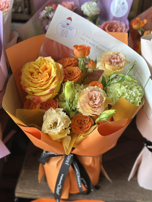 插花泥见面小花束。 商品图2