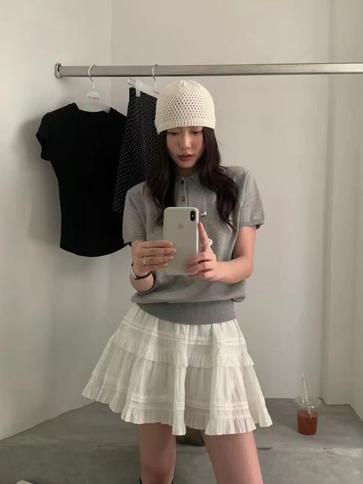 老米优品🎈 3-5天！邂逅春日浪漫《层叠花边蛋糕小短裙》让夏日轻舞青春的旋律，半身短裙叠搭绝绝子！Q250313A  下架 商品图2