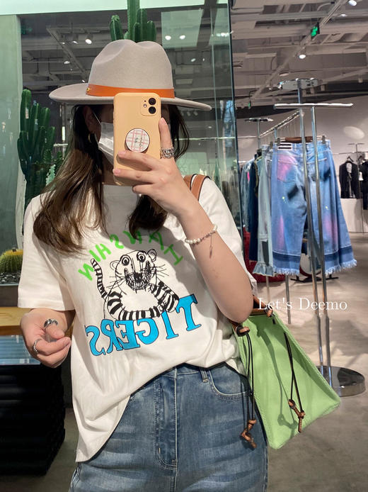 开春☀️漂亮短袖第一弹🔥杨幂同款【伊泺杉韩式纯棉短袖T恤】韩里韩气的短袖来了!! 💥春天内搭也很nice,好口碑👍 商品图2