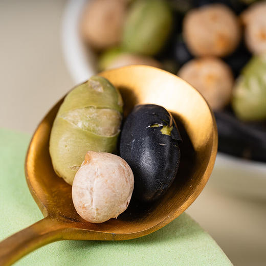 新边界新疆粗粮薄盐干炒三色豆400g 高蛋白鹰嘴豆黑豆青豆即食非油炸 商品图2