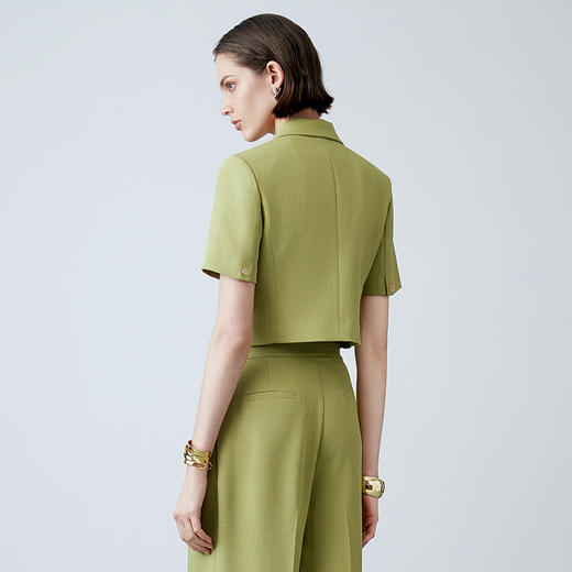 EITIE爱特爱夏季新款气质显瘦时尚短外套7803505 商品图4