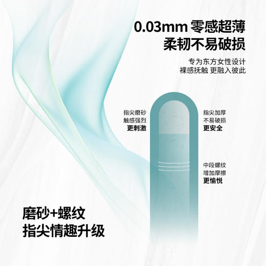 瑰辰RosetteNebula手指套经典玫瑰冰火多款可选+润滑液套装les拉拉女性 商品图5