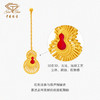「美好金藏福」足金珐琅葫芦耳饰 古法黄金工艺耳坠 商品缩略图3
