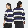 Adidas阿迪达斯CNY STRIPE SWEATSHIRT 蛇年情侣款法式毛圈布撞色运动宽松卫衣套头衫圆领卫衣JZ4200 商品缩略图5