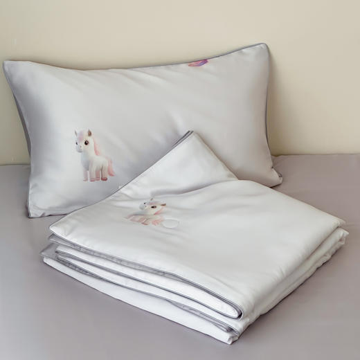 自然醒卡通60支天丝数码印花夏被四件套莱赛尔纤维凉感夏被薄款丝滑裸睡空调被可水洗TD 商品图13