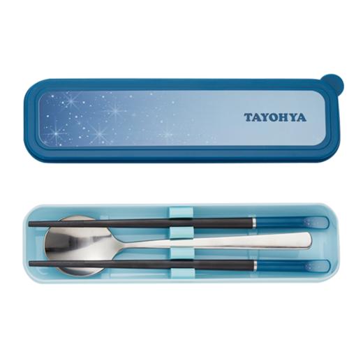 【6F】多样屋可折叠筷子便携式餐具旅行筷子盒合金套装筷子勺子套装上班族学生餐具一人食家用外带筷子单人装 浩天安心便携勺筷二件套 商品图8