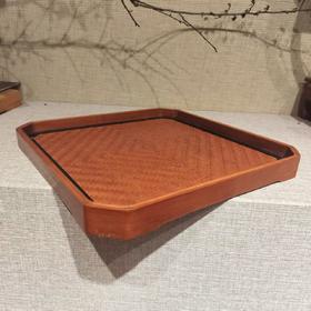 H426Y08竹茶盘25*25cm