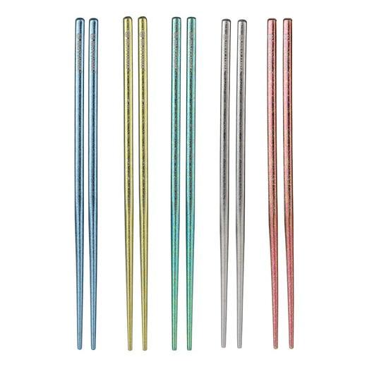 【纯钛筷子】牧钛Mutti纯钛筷子 99.6%纯钛 防滑防烫 健康耐蚀  易清洗不藏灰 礼盒套装 商品图4