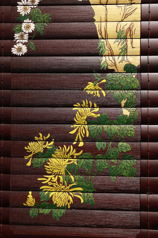 梅兰竹菊°彩绘四条屏26*120cm 商品图6