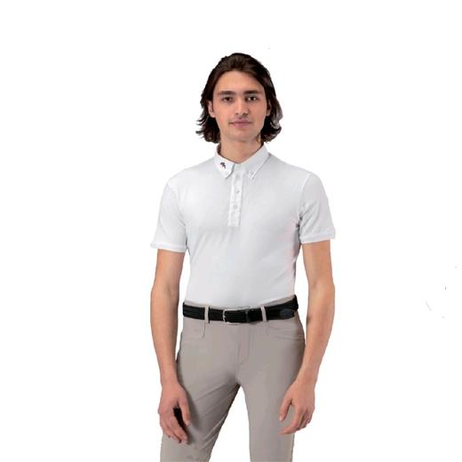 意大利进口MAKEBE男款马术短袖T恤 ptm系列QS 商品图1