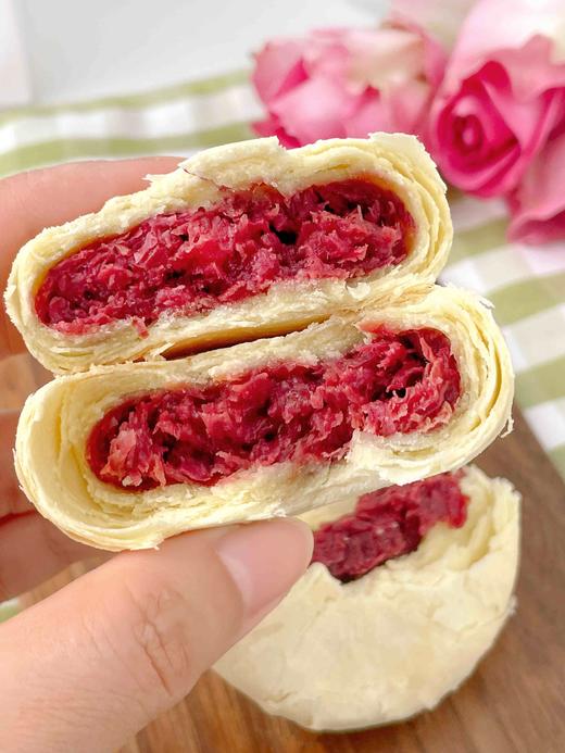 食味的初相【云南玫瑰鲜花饼】现做现发，干净配料表 商品图2