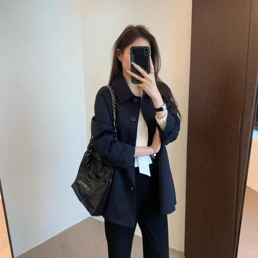 早春飘带蝴蝶结优雅垂感OL衬衫 商品图2