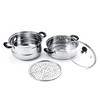 苏泊尔 畅享经典不锈钢双层蒸锅VZ26BS01 商品缩略图1