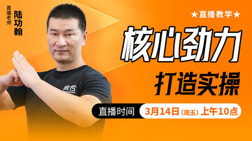 核心劲力打造实操（直播教学）陆师亲授 商品图0