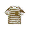 WHEELS and WIND 速干廓形短袖条纹圆领T恤 商品缩略图0