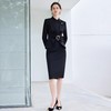 IWY/春秋高端黑色西装半裙职业套装显瘦干练时尚气质总裁范美容院工装CS2170 商品缩略图2