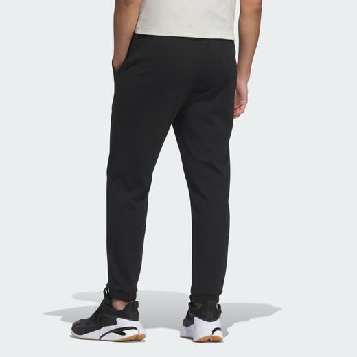 Adidas阿迪达斯DOUBLE KNIT JOGGERS 纯棉束脚锥形运动休闲裤针织长裤JL7602 商品图4