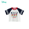 迪士尼【5A抑菌】25夏季新款男童插肩袖T恤卡通米奇撞色短袖打底衫ZD2ES025* 商品缩略图4