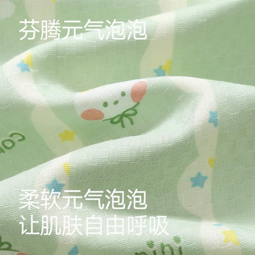 芬腾睡裙女夏季新款短袖睡衣裙可爱布朗熊甜美休闲大码家居裙中裙 商品图1