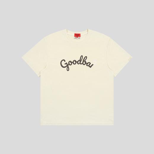 GOODBAI GOODEES 四叶草印花logo做旧水洗oversizeT恤 商品图3