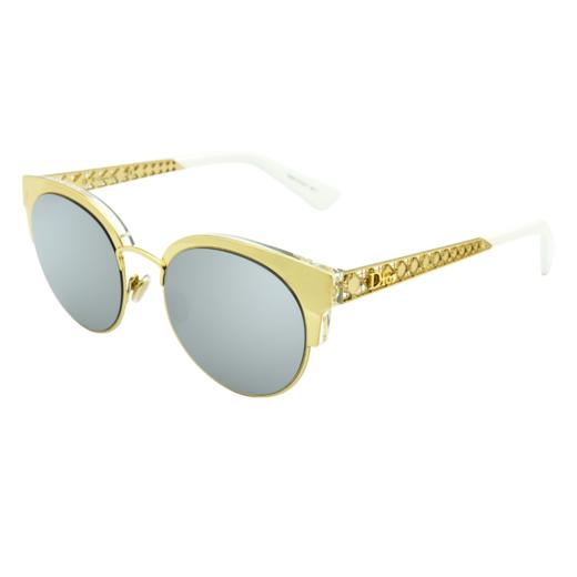 200314J5G50DC 迪奥Dior 迪奥时尚太阳镜大框猫眼墨镜女金属圆形DIORAMAMINI 商品图0