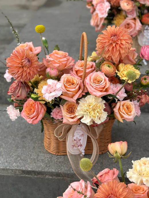 纯化手提花篮 商品图3