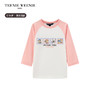 TeenieWeenie Kids小熊童装男女童凉感撞色插肩七分袖T恤TKLA256399I 商品缩略图8