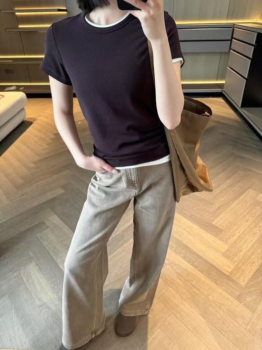 2025新配色TheRow简约T恤上衣（SS） 商品图6