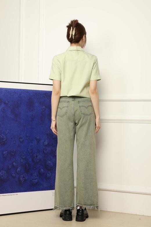 LNNNS 复古做旧水洗牛仔裤 17875 商品图3