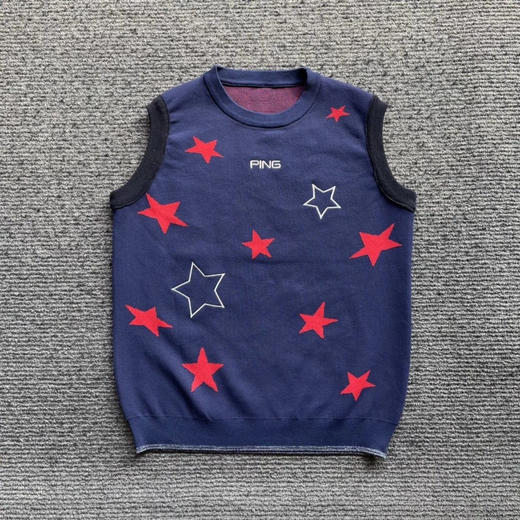 正品日单PING女款高尔夫针织马甲，只有M码各几件，胸围94 商品图1