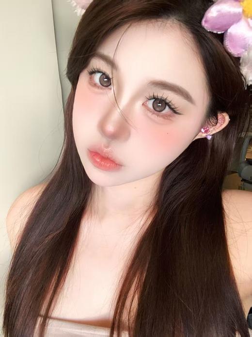 【半年抛大直径】Doragina-甜妹心事棕-14.5mm【半年抛 0-1000度 无525/575】 商品图1