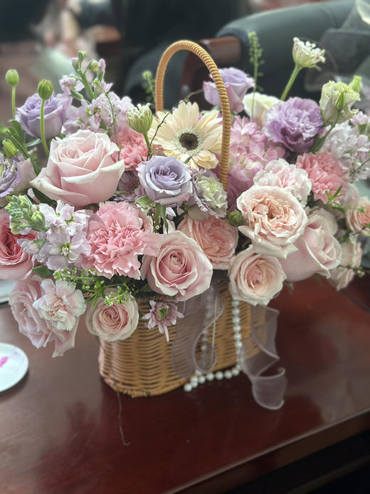 粉色系手提篮 商品图1