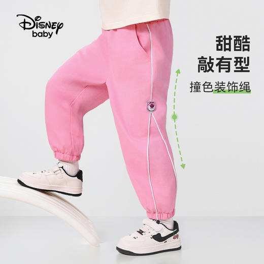 【90-140】【迪士尼baby】女童春秋裤子儿童休闲百搭运动裤 商品图7