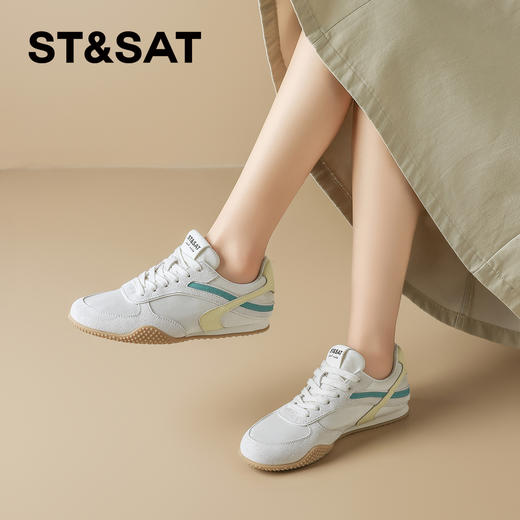 星期六多巴胺元气活力舒适软底平底德训鞋SSD1112927 商品图7