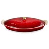 法国进口（Le Creuset）酷彩鱼烤盘带盖34cm 商品缩略图0