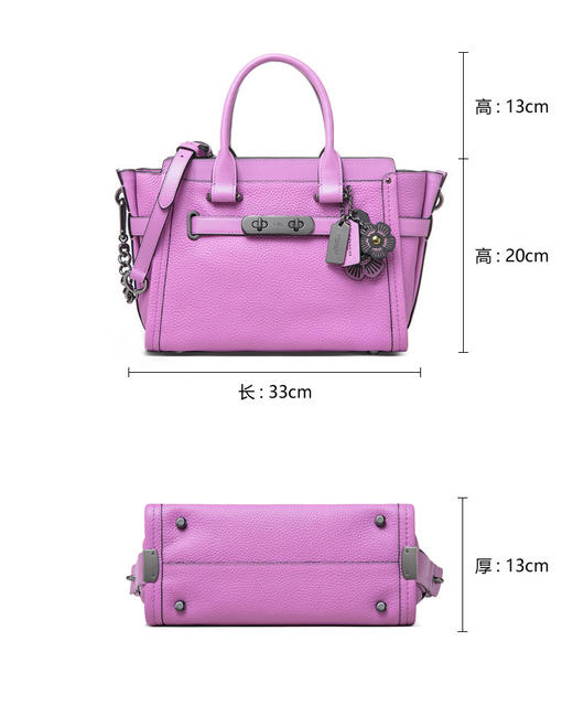 57331-94 COACH蔻驰【爆款推荐】SWAGGER手袋时尚女式手提包女包斜挎包 商品图6