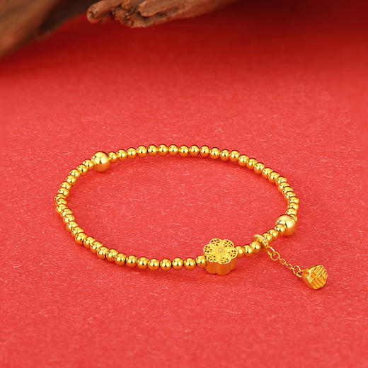 周六福S925银六相花手串ZLFD122395★ 商品图4