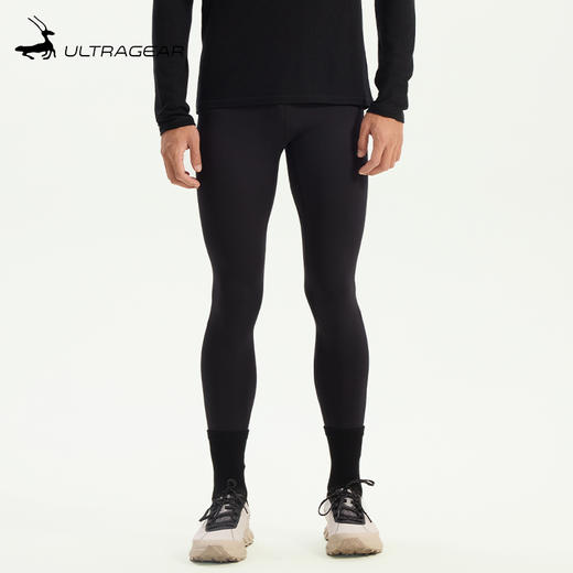 优极UG 羚云·加绒紧身跑步长裤 商品图0