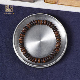 天然芽庄白奇楠桶珠 沉水级 8.6mm*52颗 9.62克 SP10883