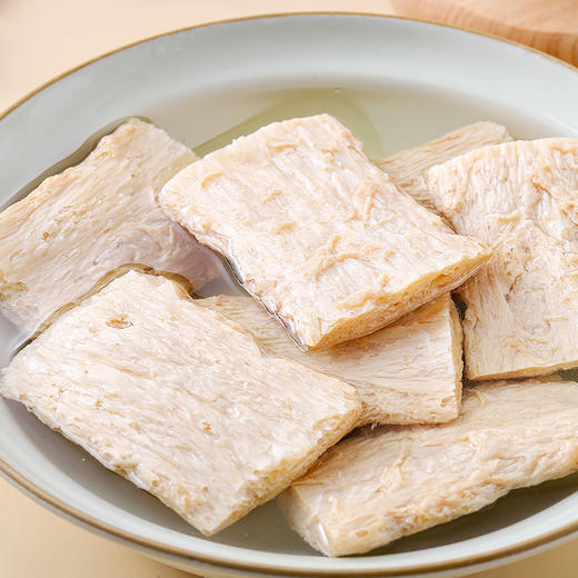 素咖云超 大豆拉丝蛋白 大片状/丝状 高蛋白豆制品 植物肉排 手撕素肉 仿荤斋料配菜/火锅烧烤馅料小吃/香肠火腿肉脯/餐饮料理制作原料 浙江嘉兴 纯素食品 家庭常备营养食材 商品图2