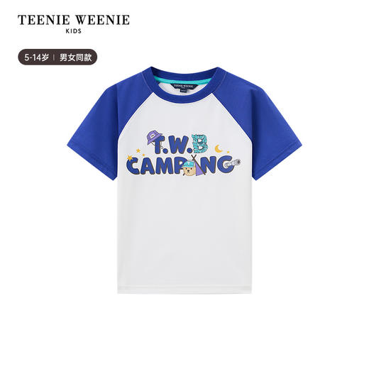 TeenieWeenie Kids小熊童装夏男女童插肩袖吸湿速干凉感T恤TKRW256487I 商品图5